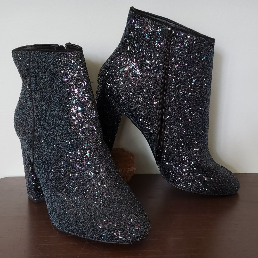 Call It Spring High Heel Sparkle Boot